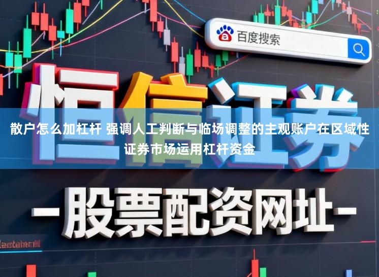 散户怎么加杠杆 强调人工判断与临场调整的主观账户在区域性证券市场运用杠杆资金