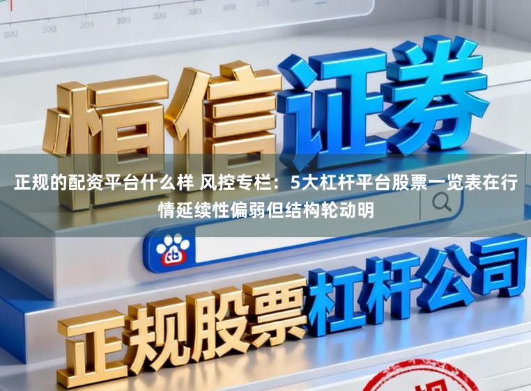 正规的配资平台什么样 风控专栏：5大杠杆平台股票一览表在行情延续性偏弱但结构轮动明